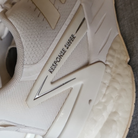 Adidas womans white size 7.5 response foam tennis shoe - Picture 4 of 16